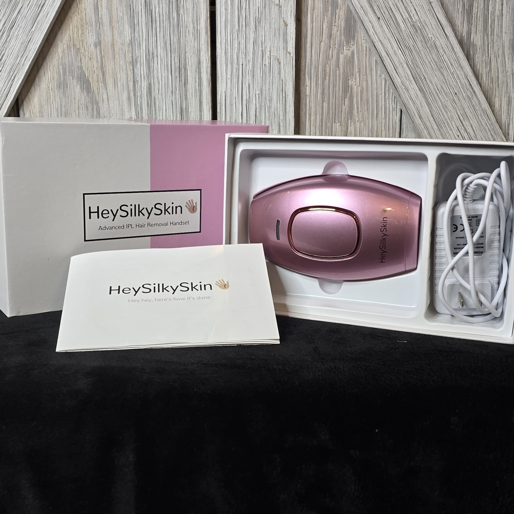 HeySilkySkin Pink Advanced IPL Hair Removal Handset